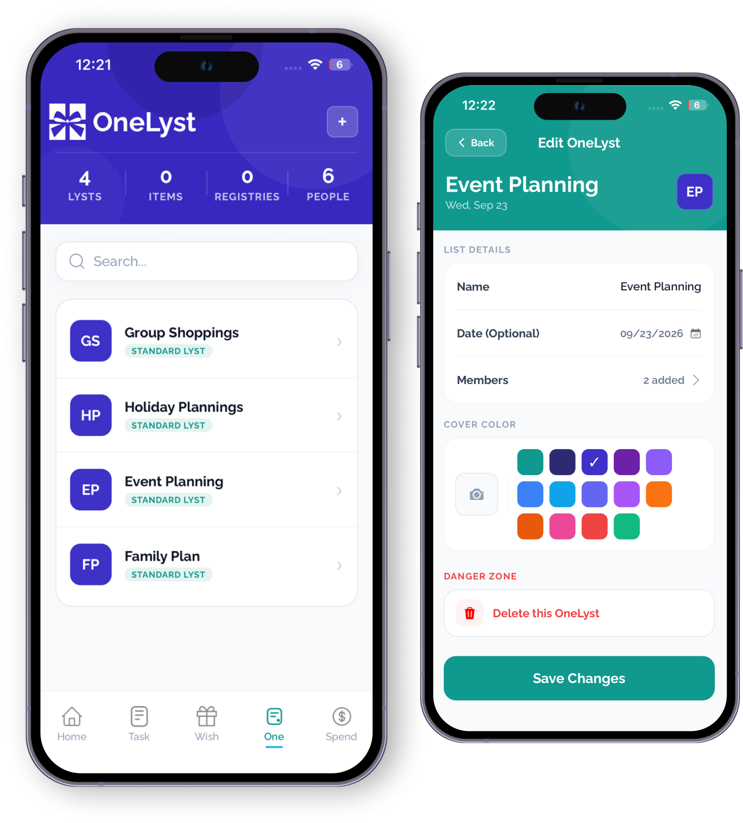OneLyst helps you create, manage, and share lists with ease.